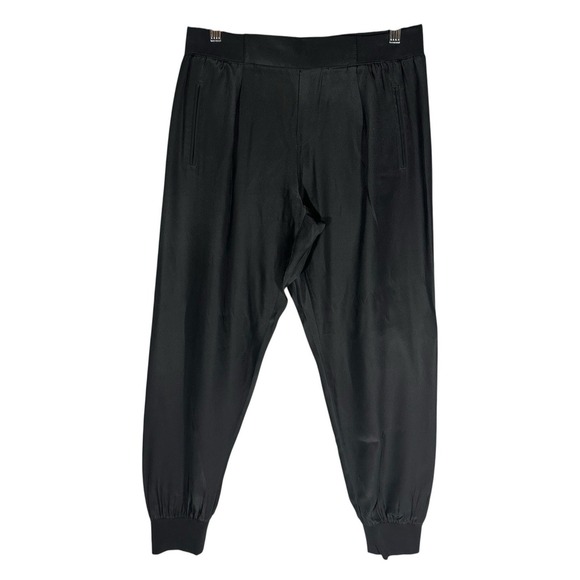 ATM Anthony Thomas Melillo Pants - ATM Anthony Thomas Melillo 100% Silk Jogger Pants Sz‎ XS Black $275 Neutral City